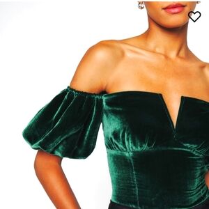 Reformation Amina Velvet Top - 4